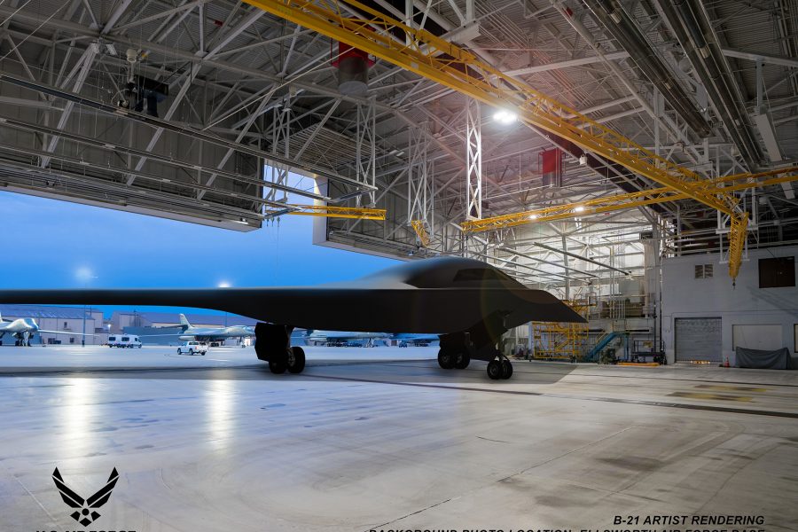 You are currently viewing New B-21 image shows subtle changes from B-2A design
