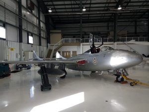 Read more about the article Waterloo Warbirds Vampire Recovering By  Doug Sheppard