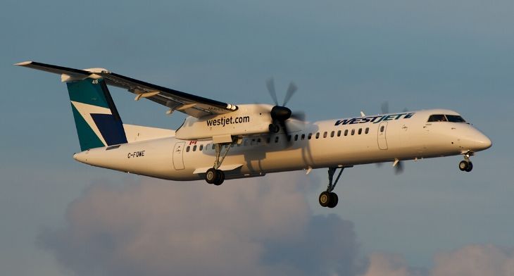 You are currently viewing WestJet Dash 8 landing accident