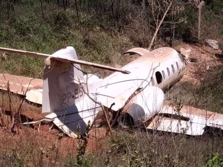 Learjet crash Brazil