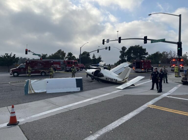 Socata TB21 Crash Lands on California Highway
