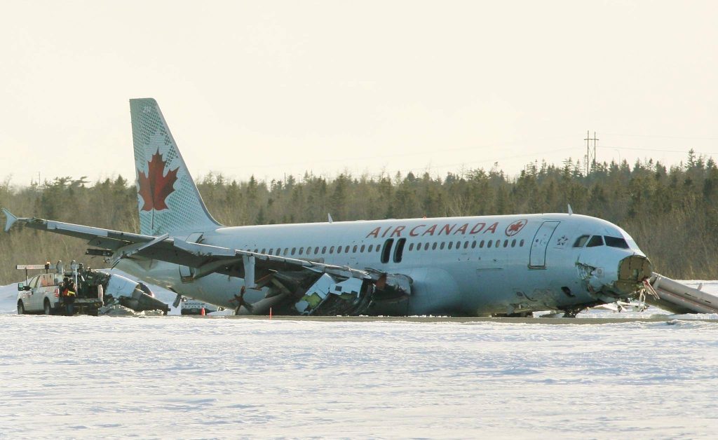 Air Canada Performs "Hard Landing" In Halifax